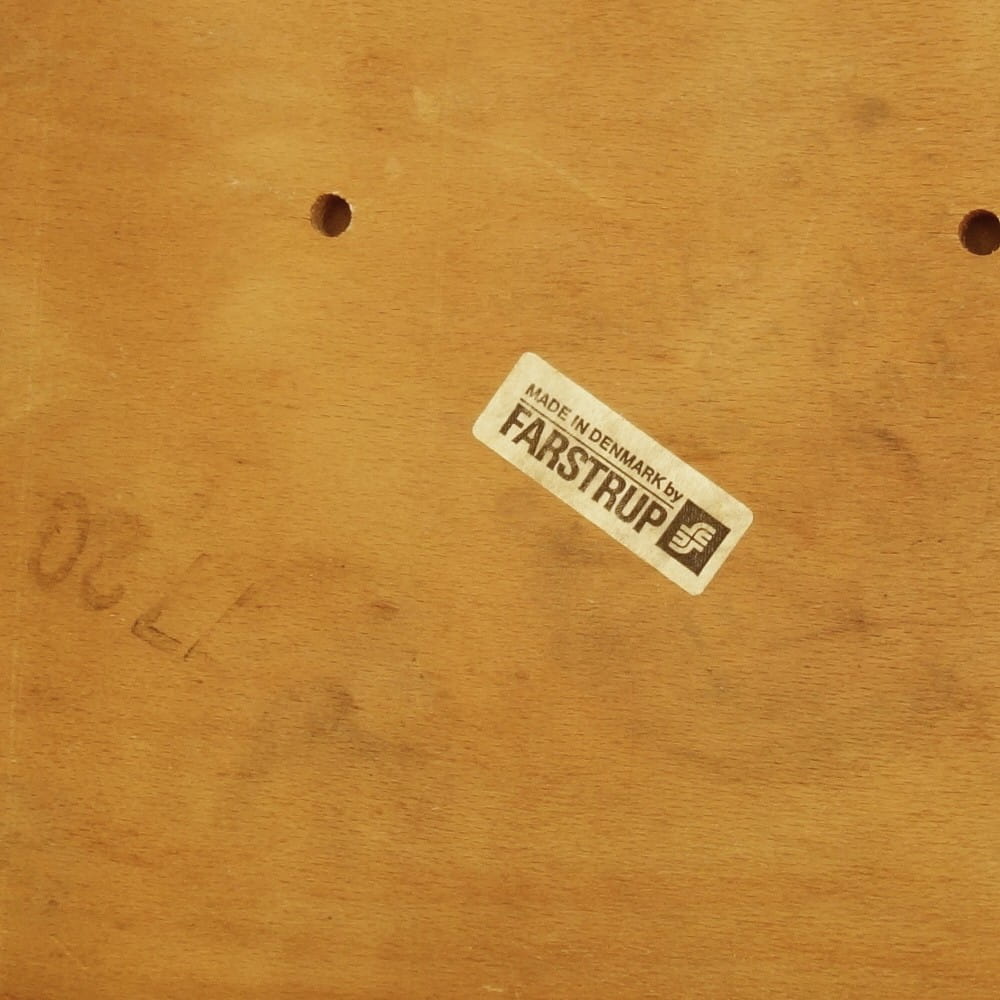 デンマーク製ダイニングチェア　シール