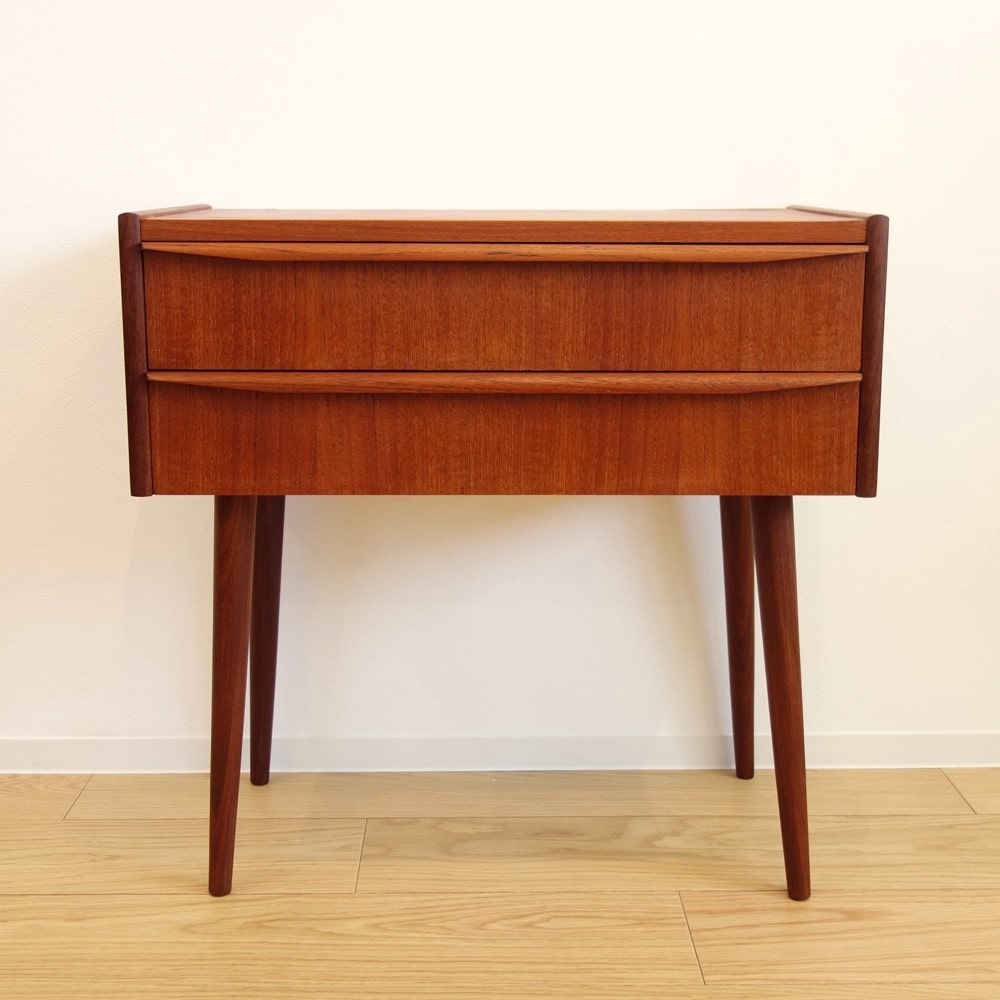 チークのミニチェスト 北欧ヴィンテージ