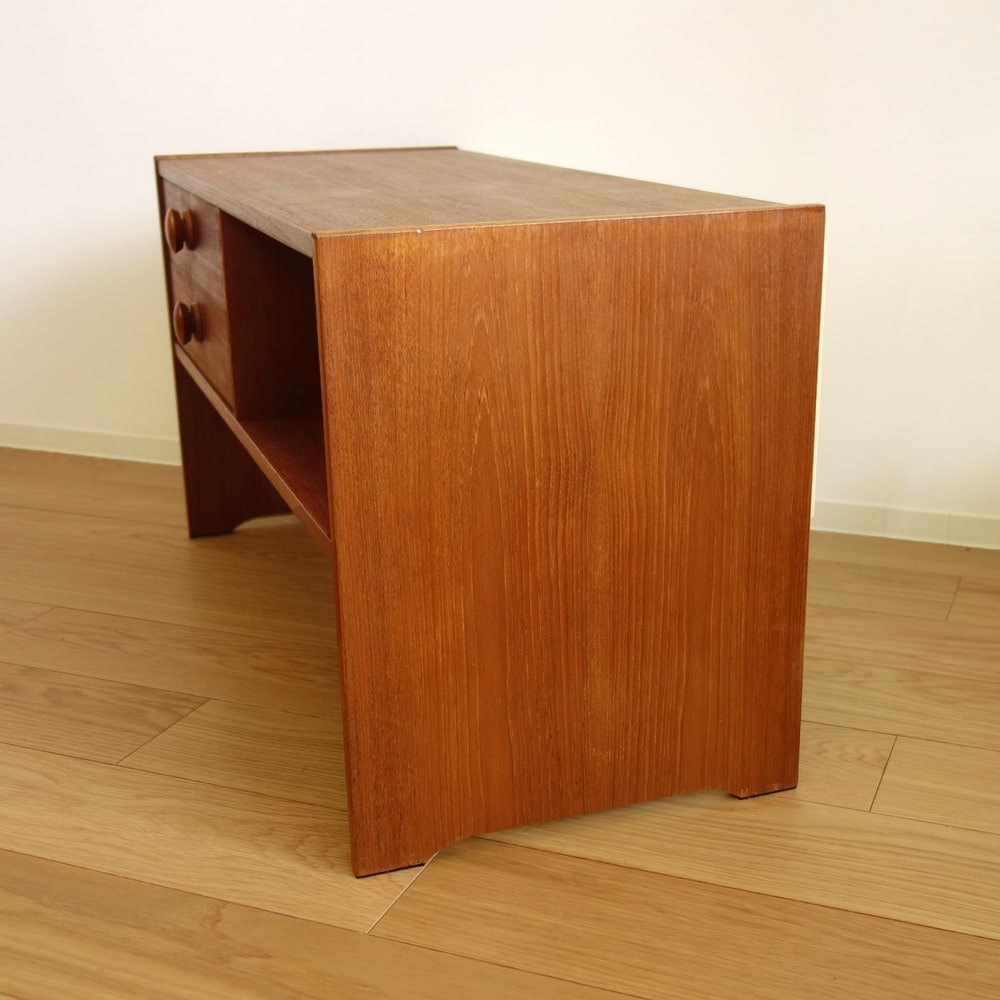 北欧ローキャビネット右側面