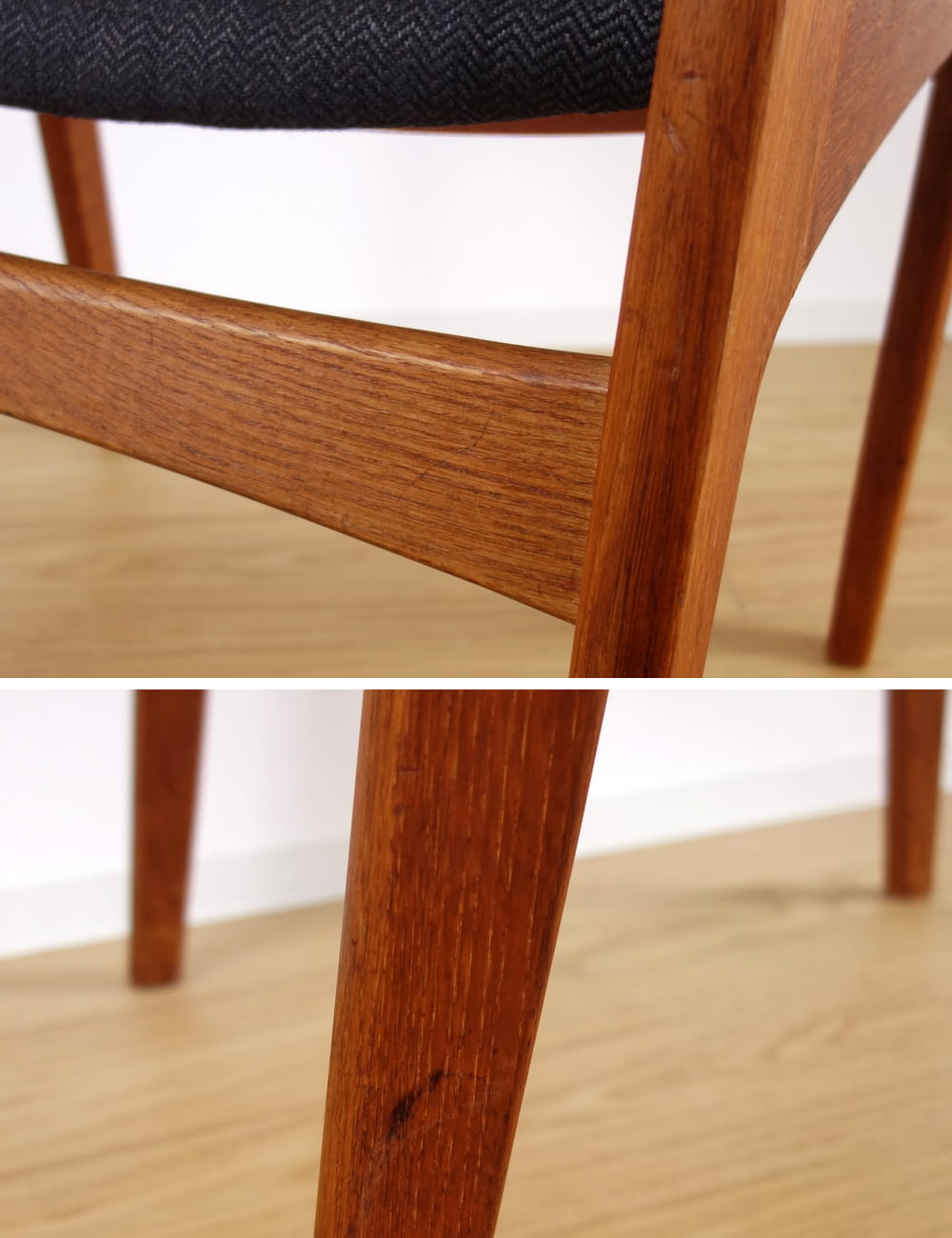 ビンテージ椅子　脚　コンディション