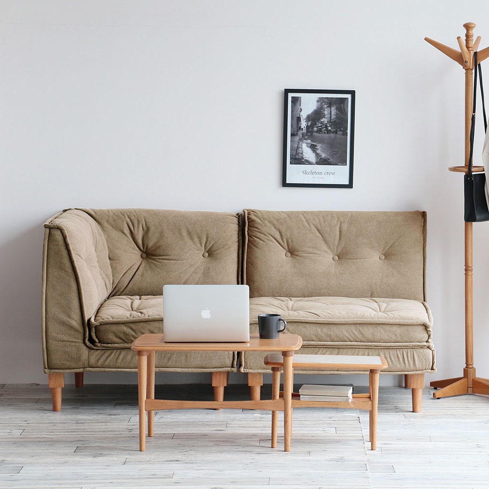 並べると横幅100cmのコーヒーテーブル