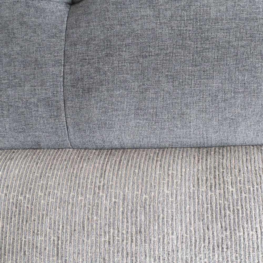 ソファと座面の張地