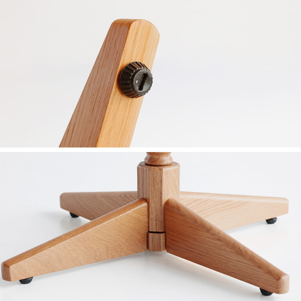 ハンガースタンド土台にアジャスター付