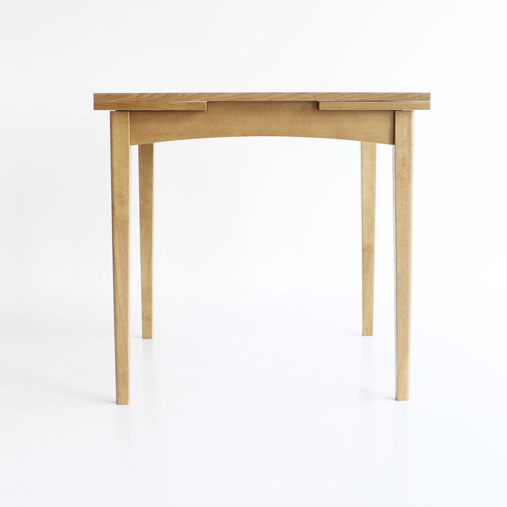 75cm正方形ダイニングテーブル拡張式