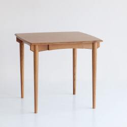 オーク2人用ダイニングテーブルft0155