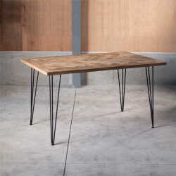 古材ダイニングテーブル150