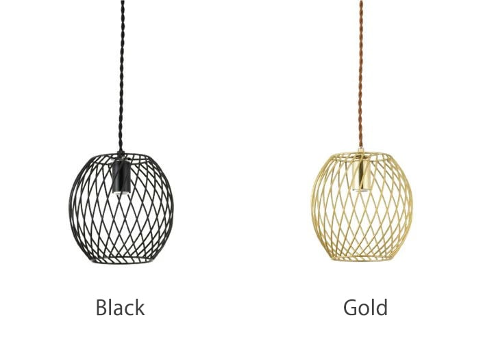 シェードの色はブラックとゴールドがあります