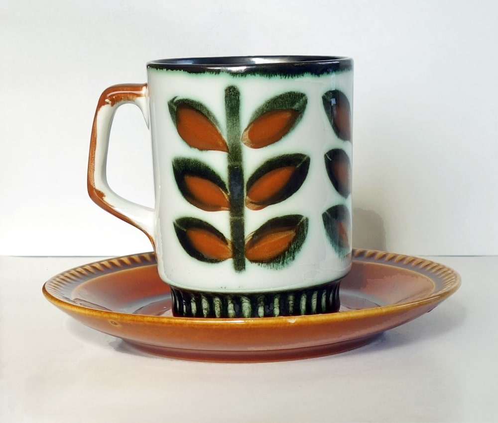 ヴィンテージ陶器BOCHコーヒーカップ