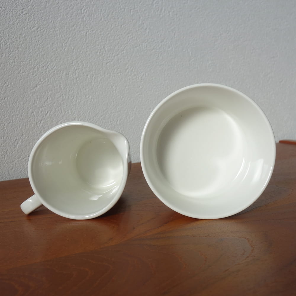 ヴィンテージfiggjoピッチャー＆ボウル内側